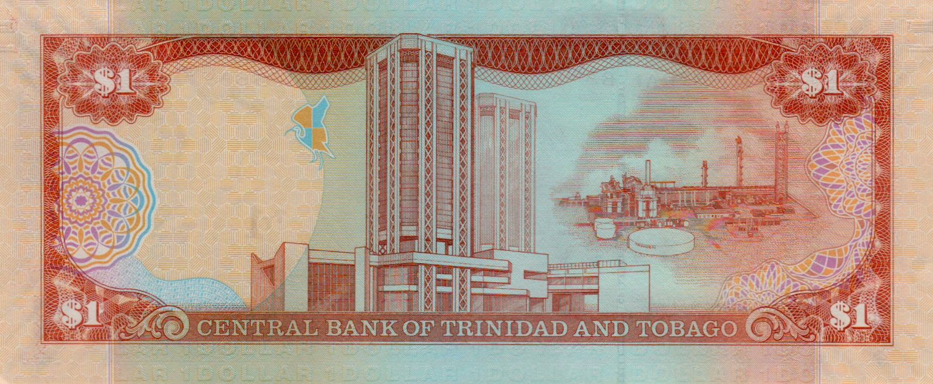 Trinidad and Tobago 1 2006 UNC P-46A/2